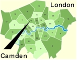 Click for borough map of London