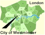 Click for borough map of London
