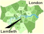 Click for borough map of London