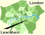 Click for borough map of London