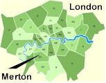 Click for borough map of London