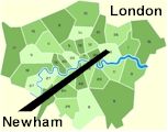 Click for borough map of London