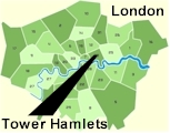 Click for borough map of London